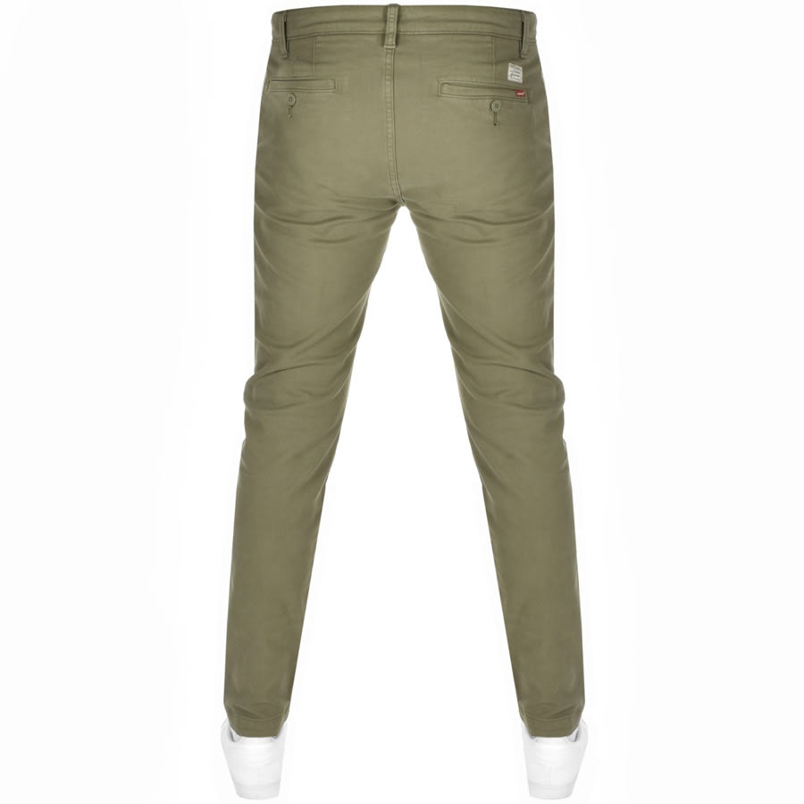 Alternative Image for ProductLevis Slim Taper Chinos Green2